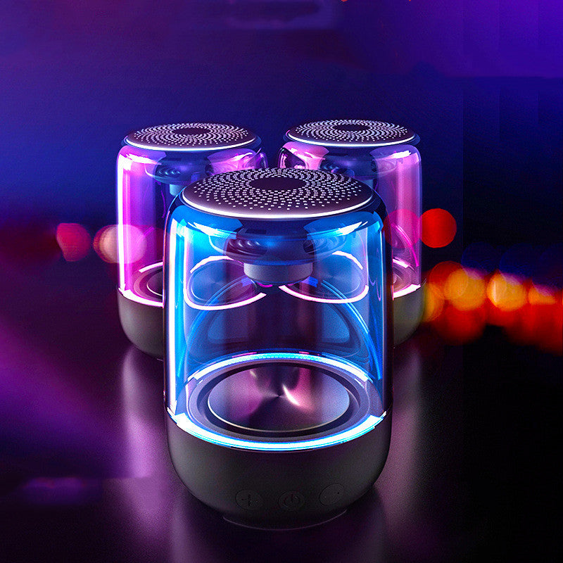 Enceinte Bluetooth Crystal LED | Son 360° RGB