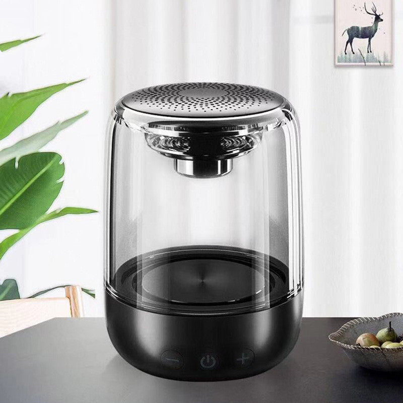 Enceinte Bluetooth Crystal LED | Son 360° RGB