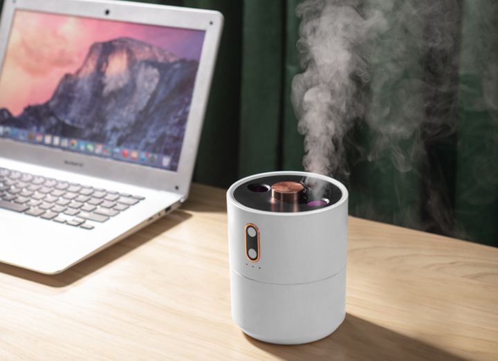 Humidificateur Flamme LED | Diffuseur d'Arômes Ambiance Chaleureuse