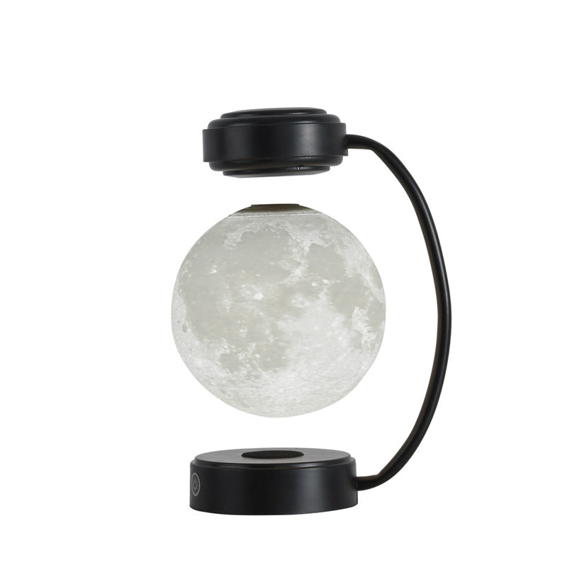 Lampe Lune 3D Lévitation Magnétique | Décoration LED Flottante