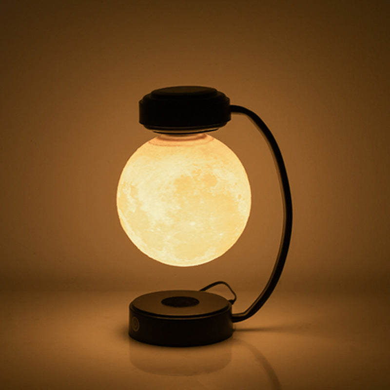Lampe Lune 3D Lévitation Magnétique | Décoration LED Flottante