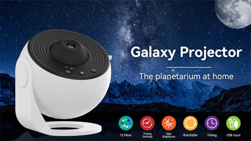 Projecteur Galaxy Bluetooth | Ciel Étoilé LED 16M Couleurs