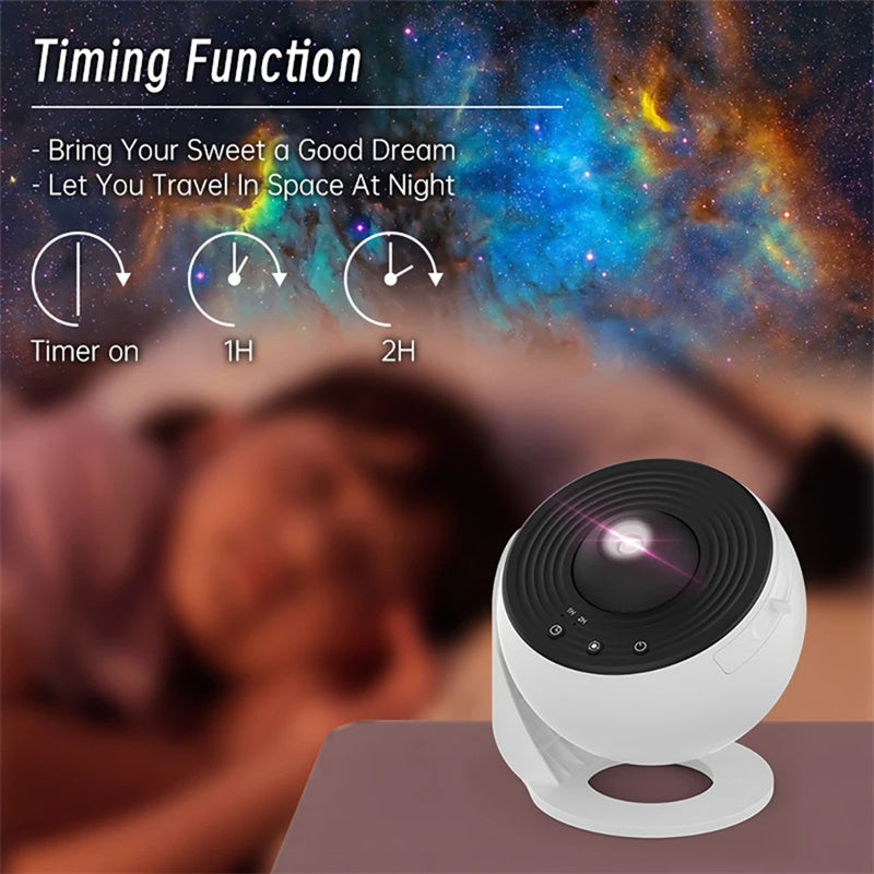Projecteur Galaxy Bluetooth | Ciel Étoilé LED 16M Couleurs